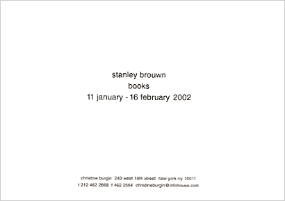 stanley brouwn